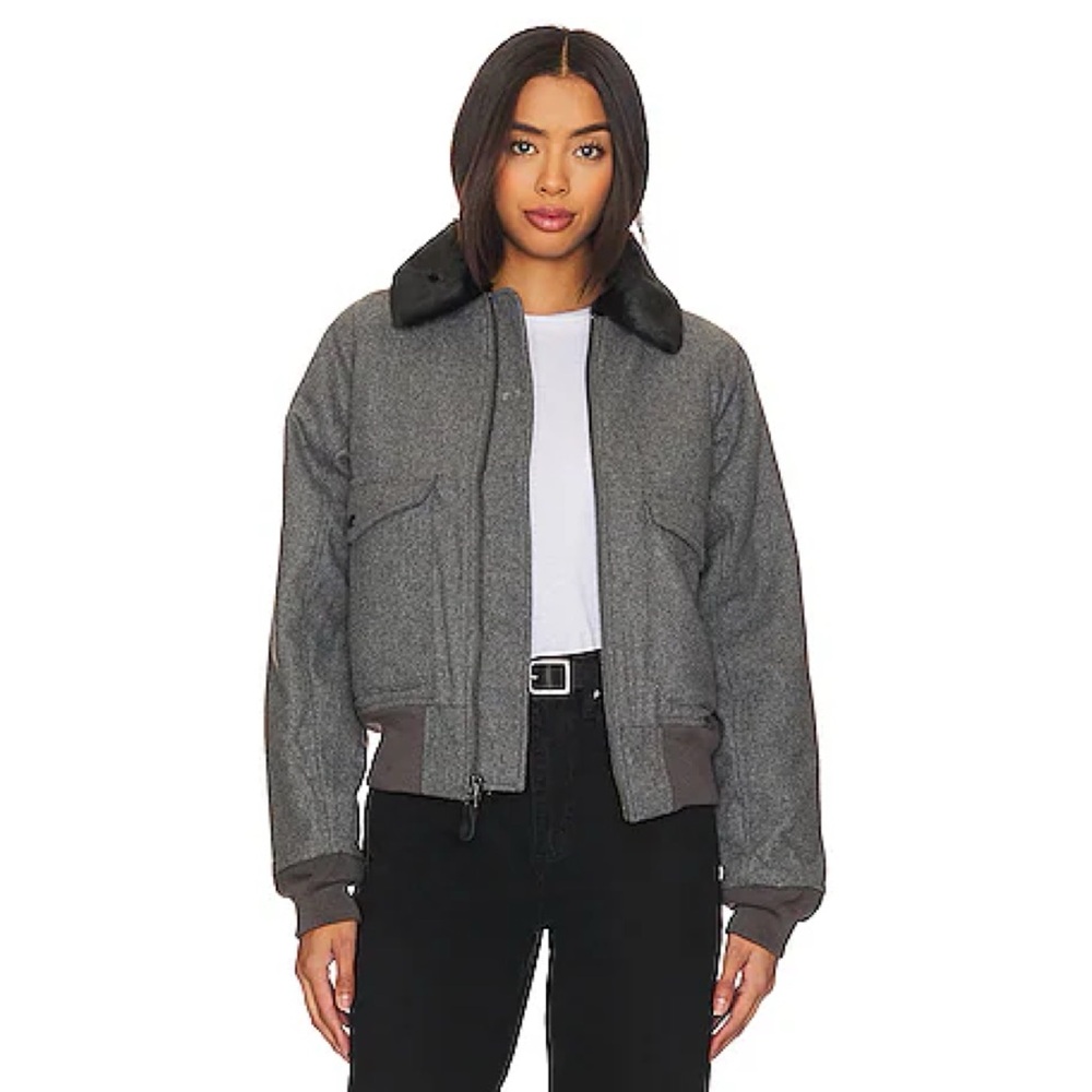 • Alpha Industries | B-10 Jacket in Dark Charcoal Heather